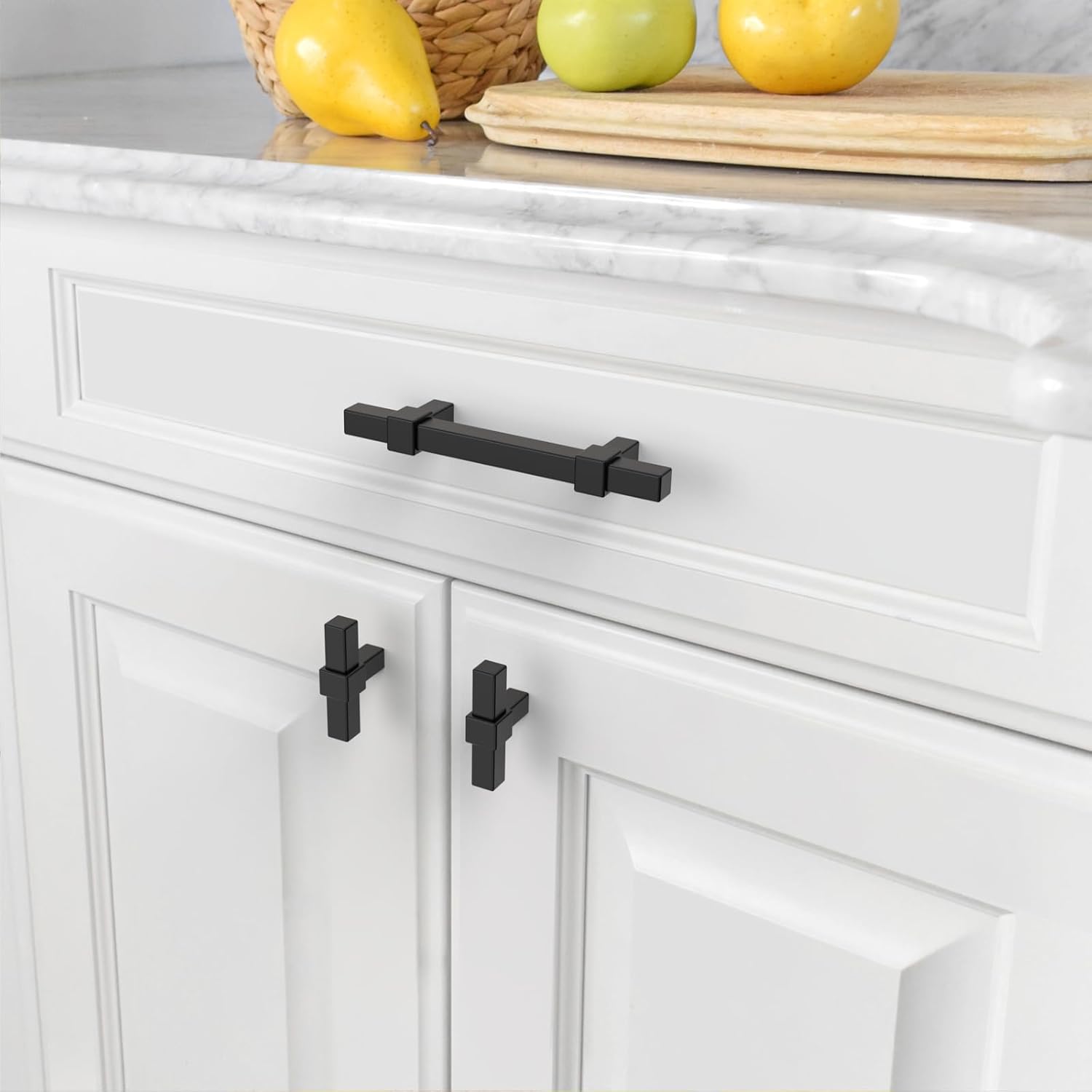 Detalle de Asidrama Cabinet Handles, 3-Inch Hole Center