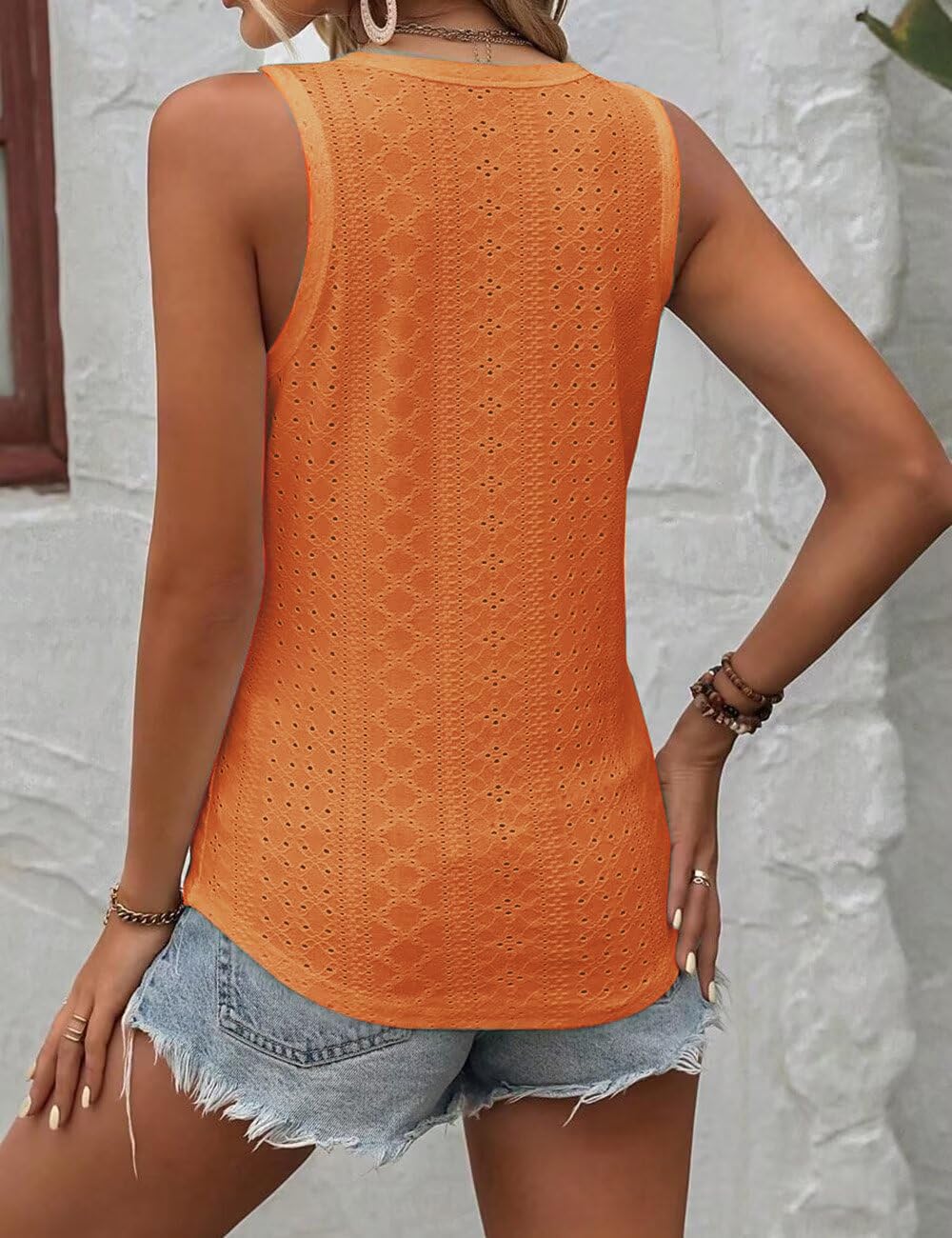 Thumbnail 4 de DUOEASE Damen Tank Top 2025 – V-Ausschnitt, sommerlich, vielseitig kombinierbar