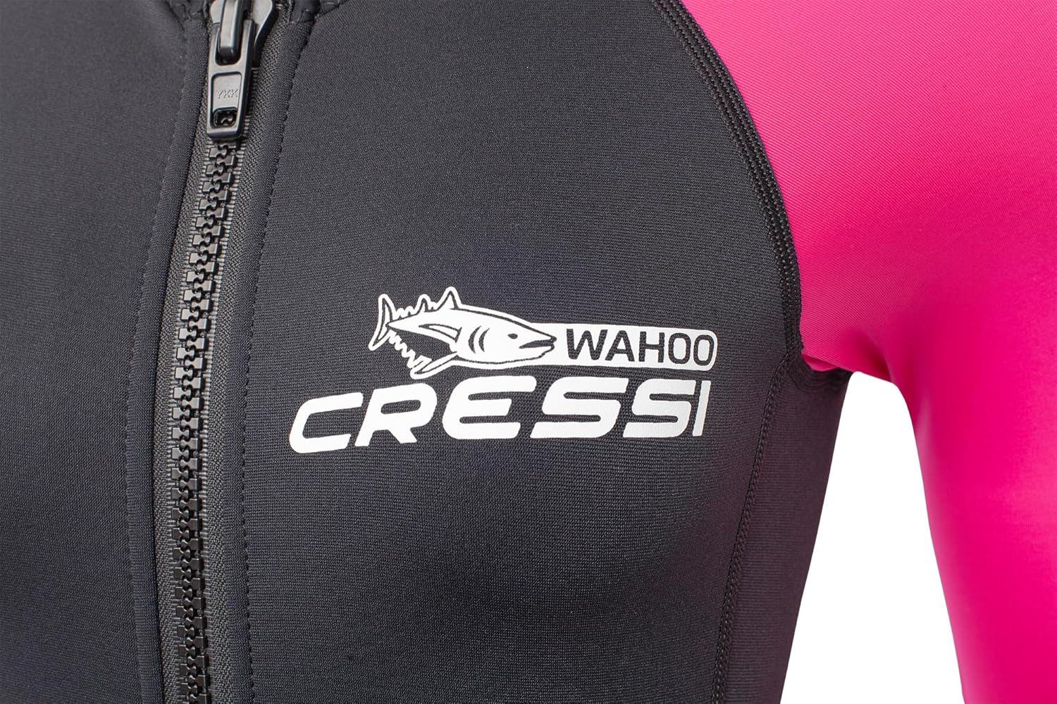Detalle 2 de Cressi Wahoo Lady Monopiece Wetsuit 2 mm Noir/Rose – Femme XS