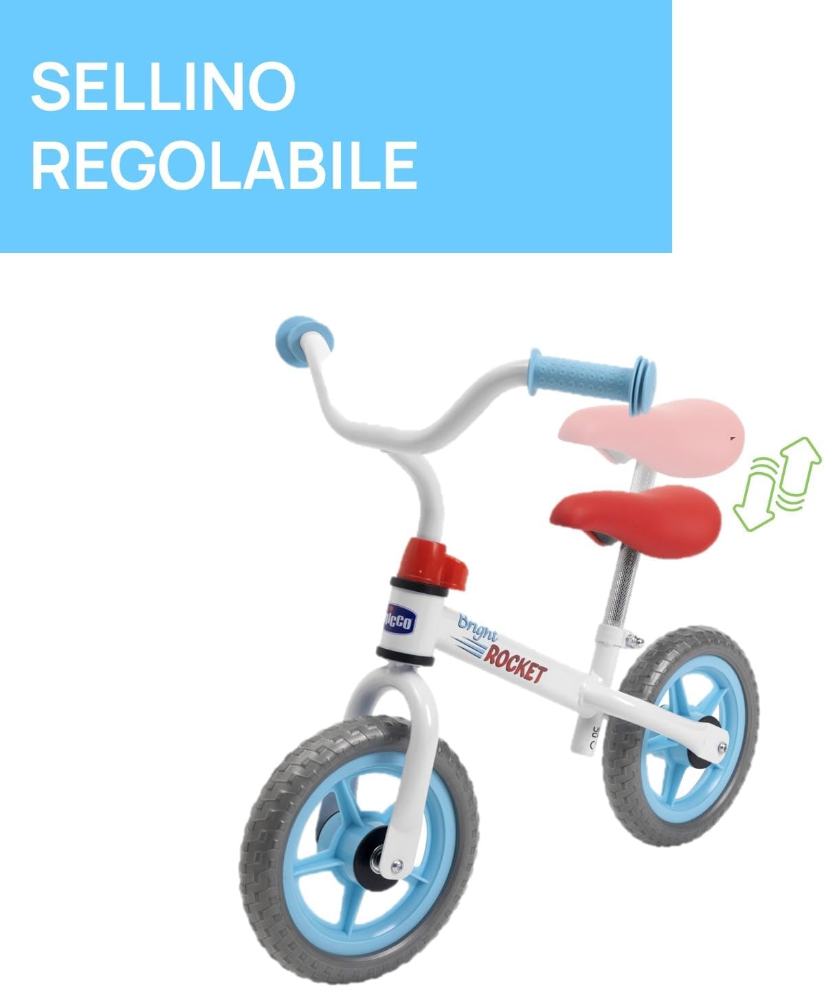 Thumbnail 2 de Chicco Bright Rocket, bicicletta senza pedali 25 kg