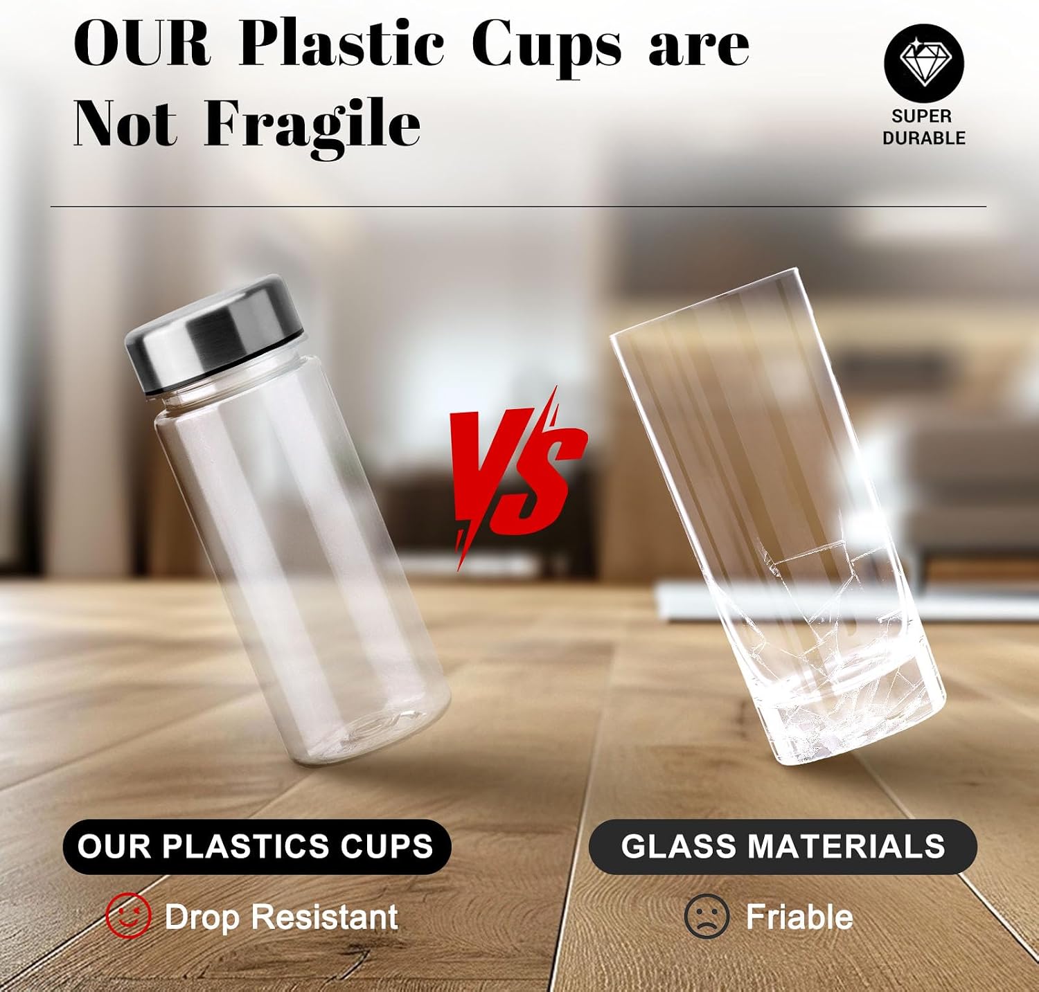 Detalle de BuildLife 350 ml Tritan water bottle set