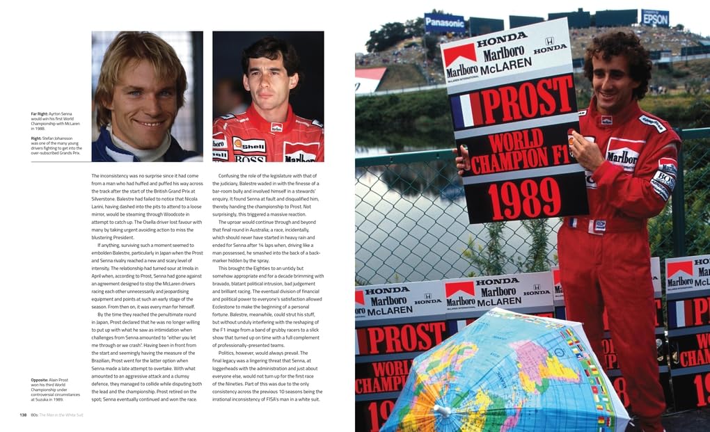 Thumbnail 6 de Formula 1: The Official History (2024) Hardcover by Maurice Hamilton