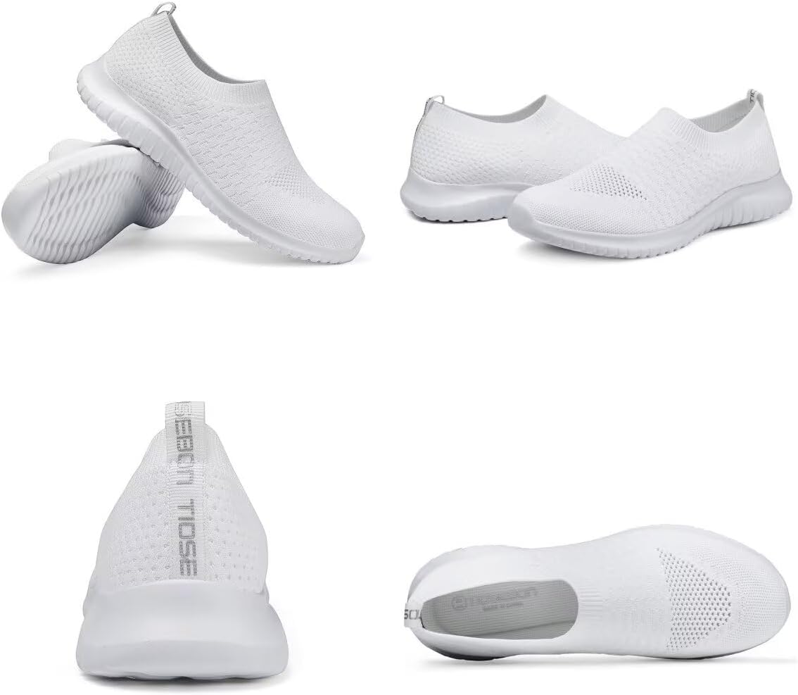 Thumbnail 6 de TIOSEBON Men's Slip-On Trainers: Lightweight, Breathable Road Running Shoes
