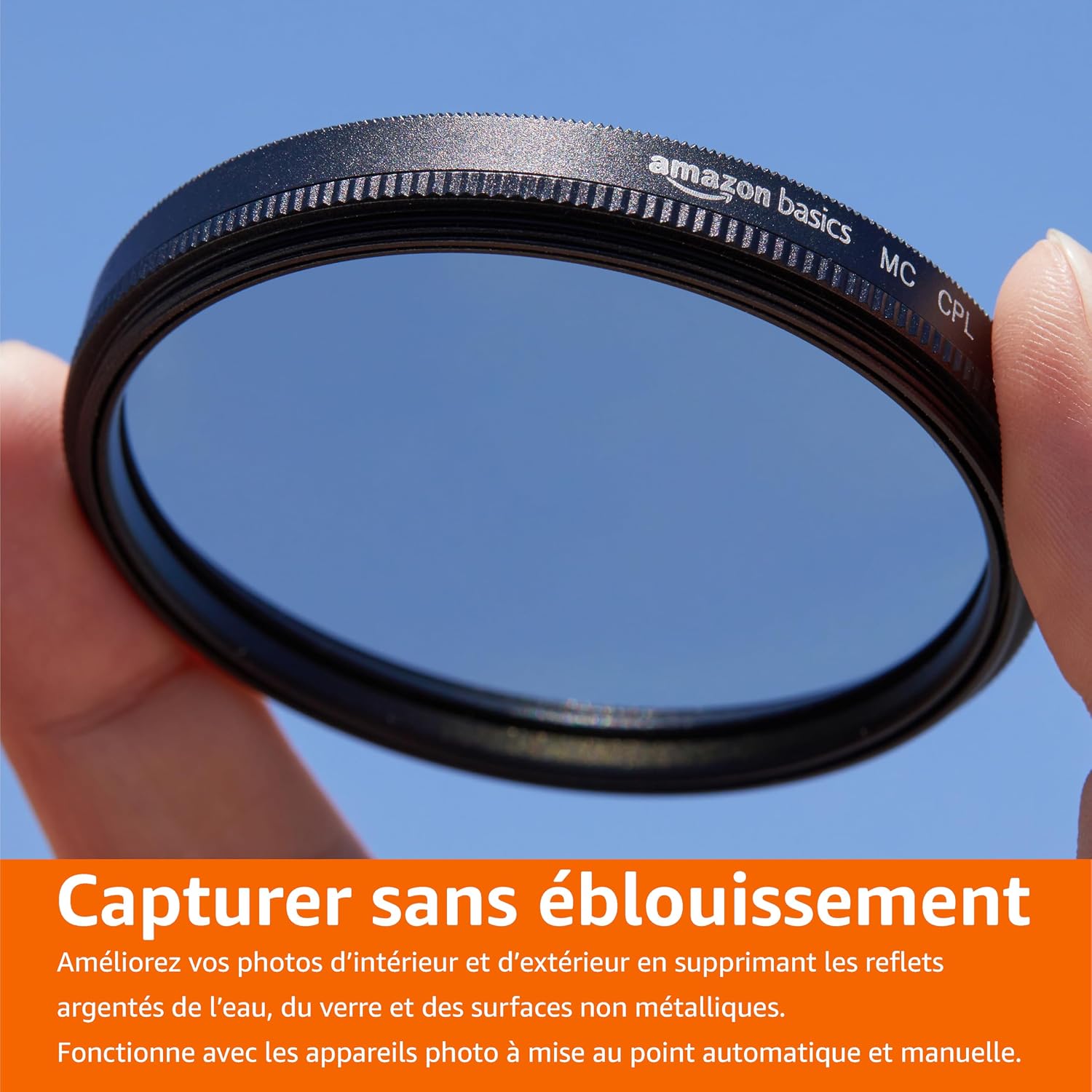 Thumbnail 5 de Amazon Basics filtre polarisant circulaire 67 mm pour des couleurs plus profondes et moins de reflets