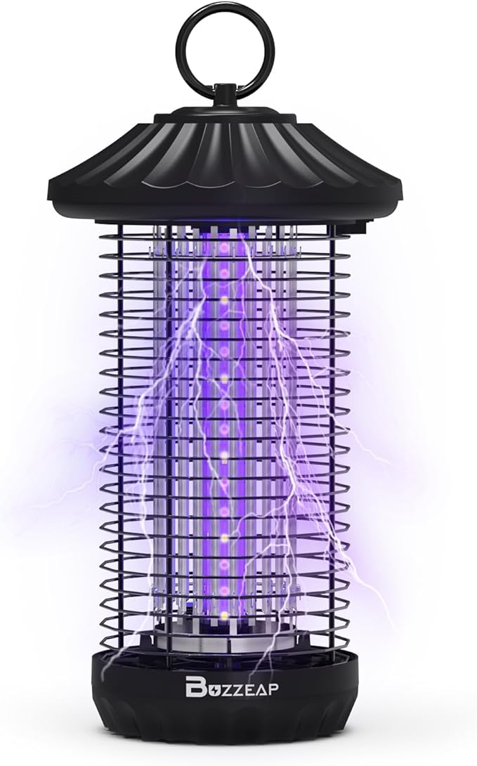 Detalle de Lámpara Antimosquitos IPX4 3800V 15W - Eficiente y Silenciosa 🦟