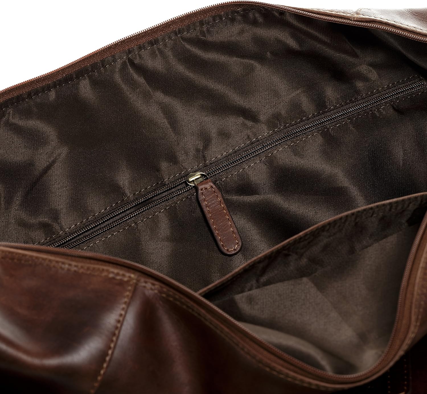 Detalle de SID & VAIN Bristol XXL Real Leather Travel Bag Holdall