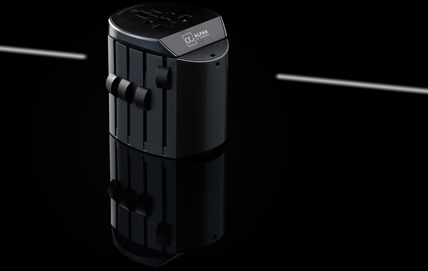 Thumbnail 1 de SKROSS Alpha Line 1.104100 – uniwersalny adapter podróżny z uziemieniem, 10 A
