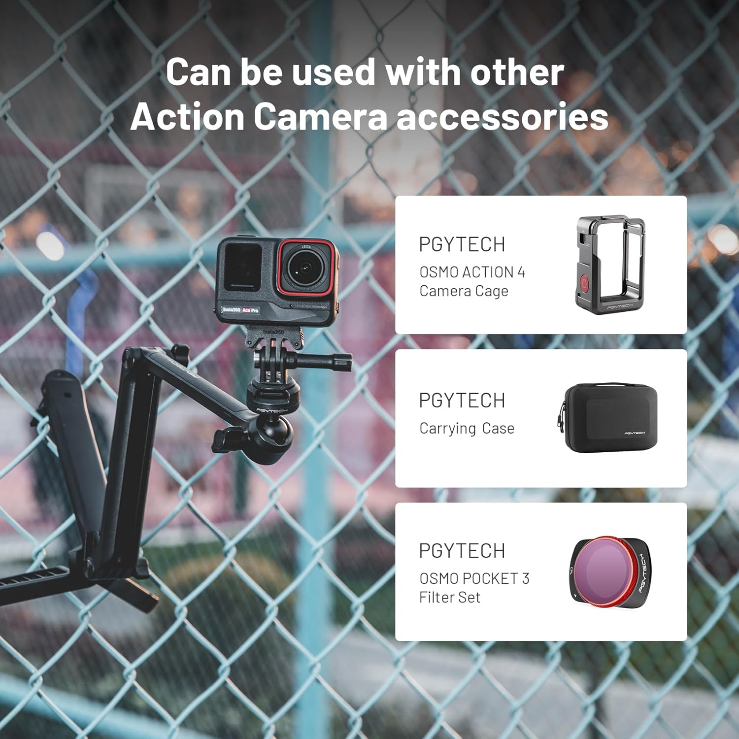 Thumbnail 6 de PGYTECH CapLock MantisPod Z treppiede vlogging