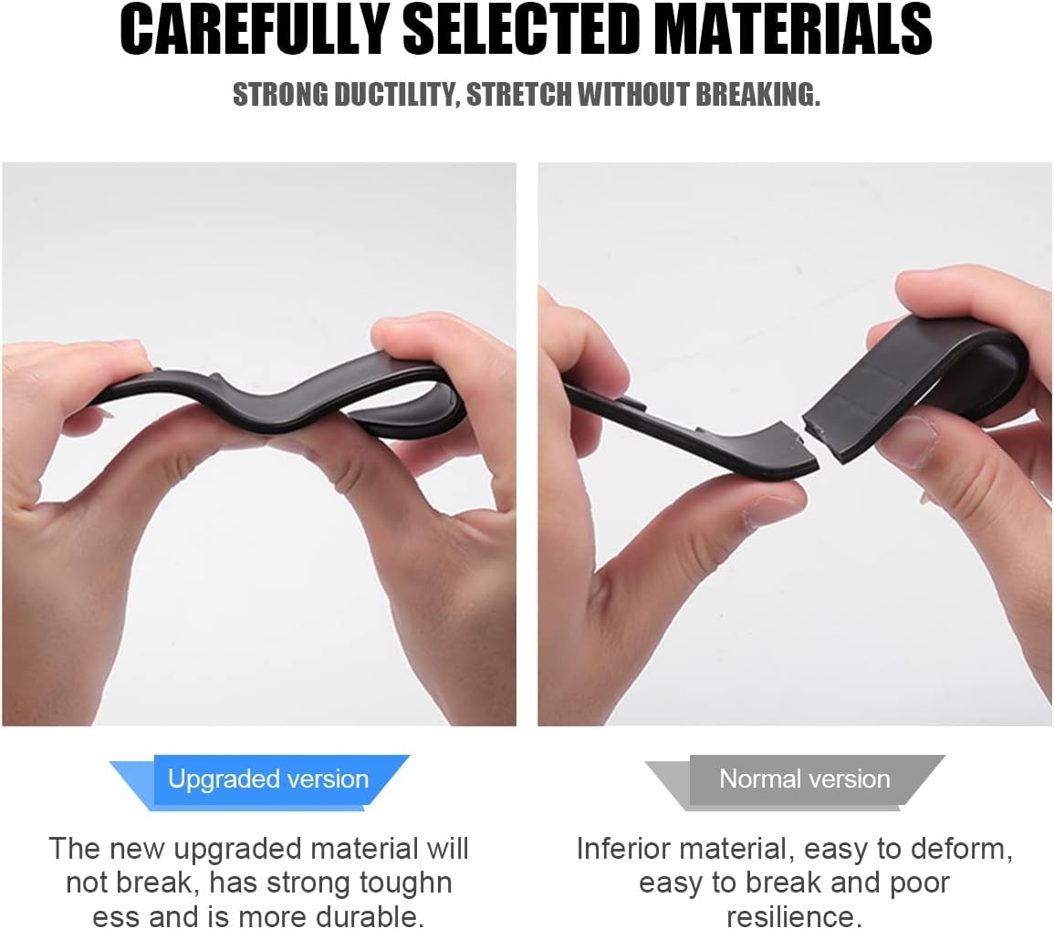 Thumbnail 2 de Hanemia Car Back Seat Headrest Hooks 44 lbs