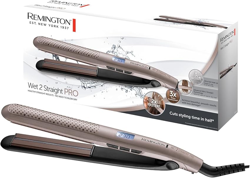 Thumbnail 4 de Remington Wet2Straight 2 en 1: plancha y secador de cabello 💇‍♀