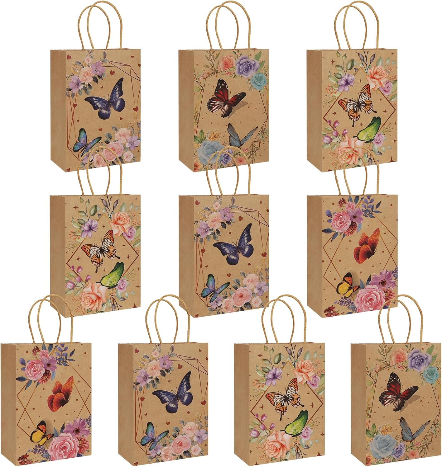 CSYY Schmetterling Geschenktaschen 21×15×8 cm 🎁