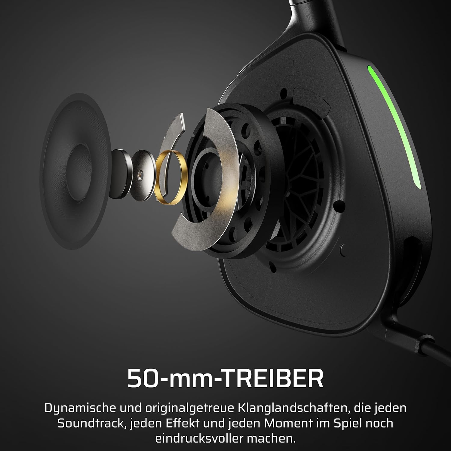 Thumbnail 3 de Corsair Void v2 MAX Wireless Gaming-Headset (Xbox) mit 2,4-GHz + Bluetooth, Dolby Atmos & bis zu 70 Std. Akku