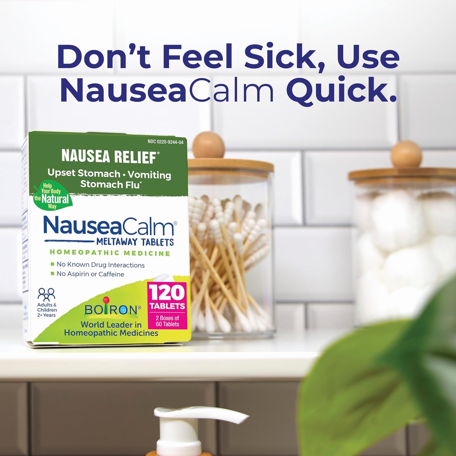 Detalle 1 de Boiron Nausea Relief, 120 Count