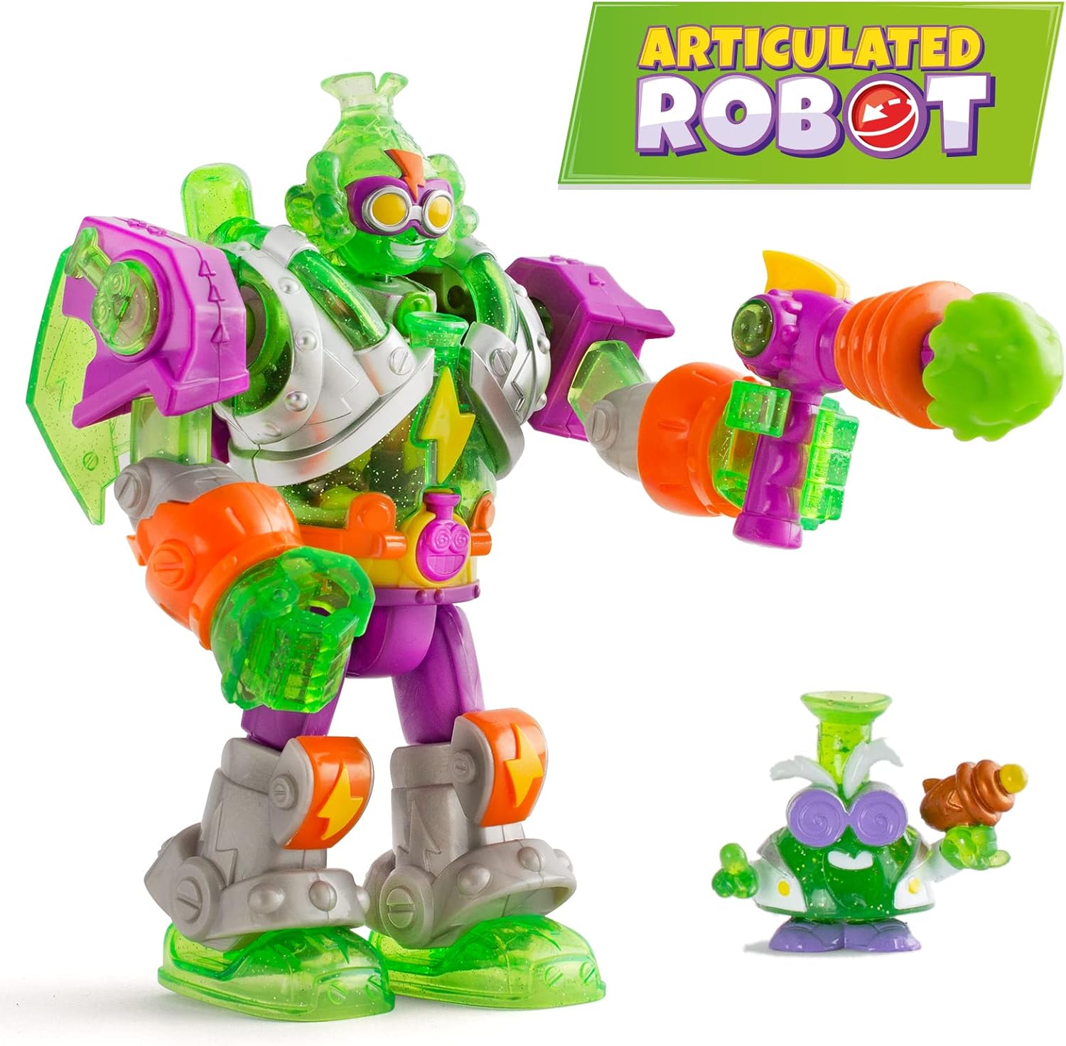 Detalle 2 de SUPERTHINGS Superbot Mega-K – Robot Articulado con Accesorios 🤖