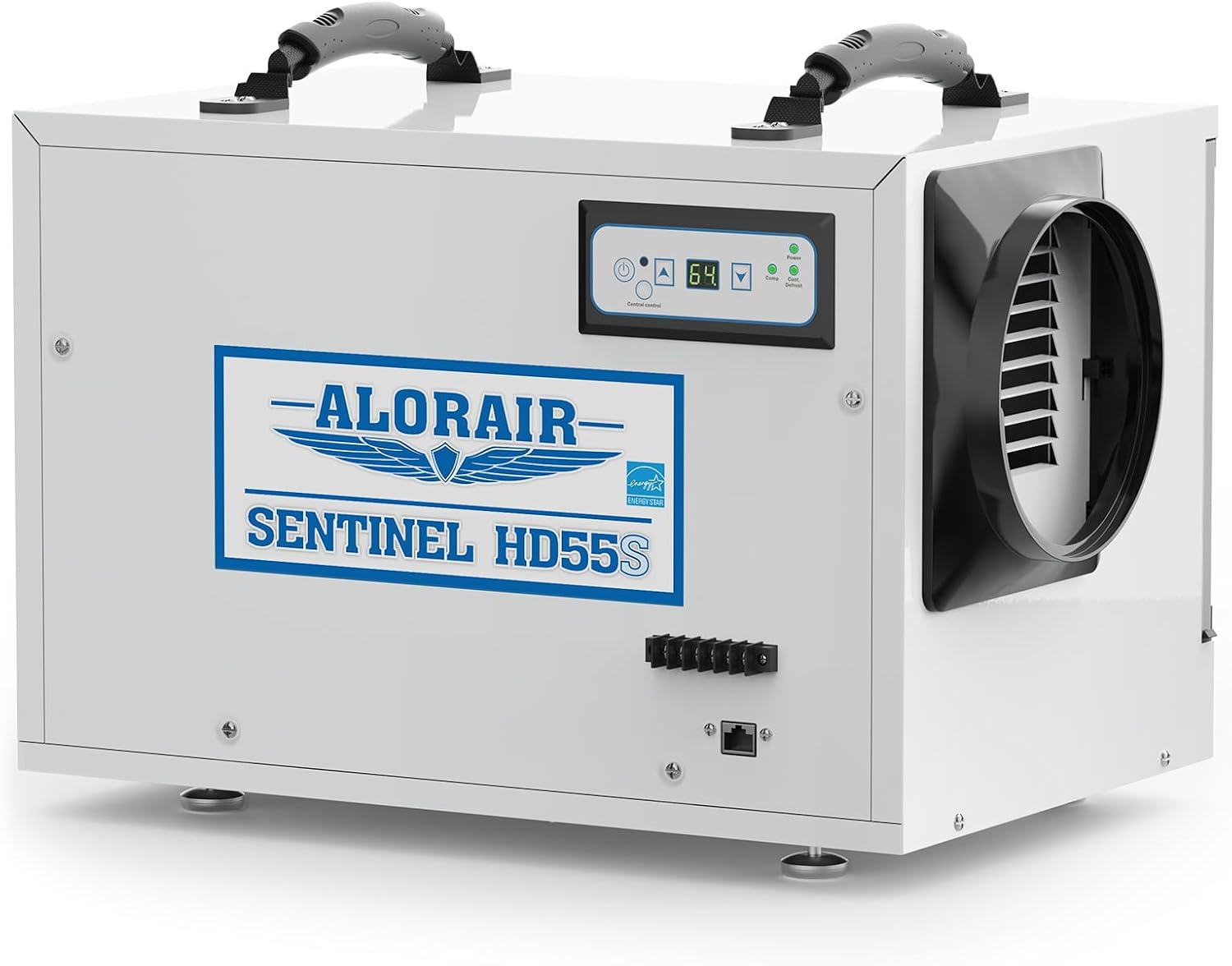 Detalle de ALORAIR Sentinel HD55S-White Commercial Crawl Space Dehumidifier, 120 PPD