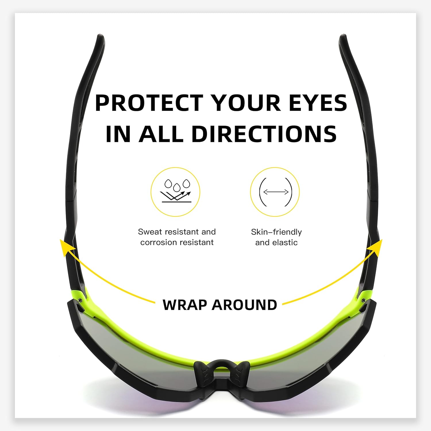 Thumbnail 5 de SINSPORT Occhiali sportivi UV400 per ciclismo