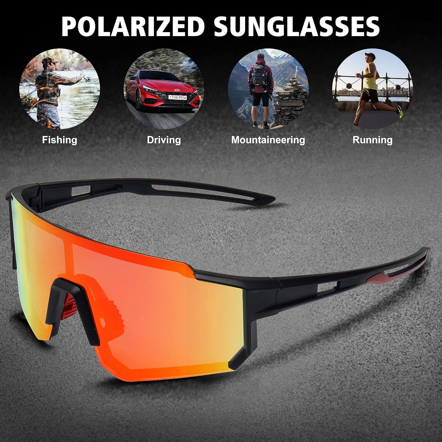 Thumbnail 5 de STORYCOAST Sports Sunglasses with Polycarbonate Lenses