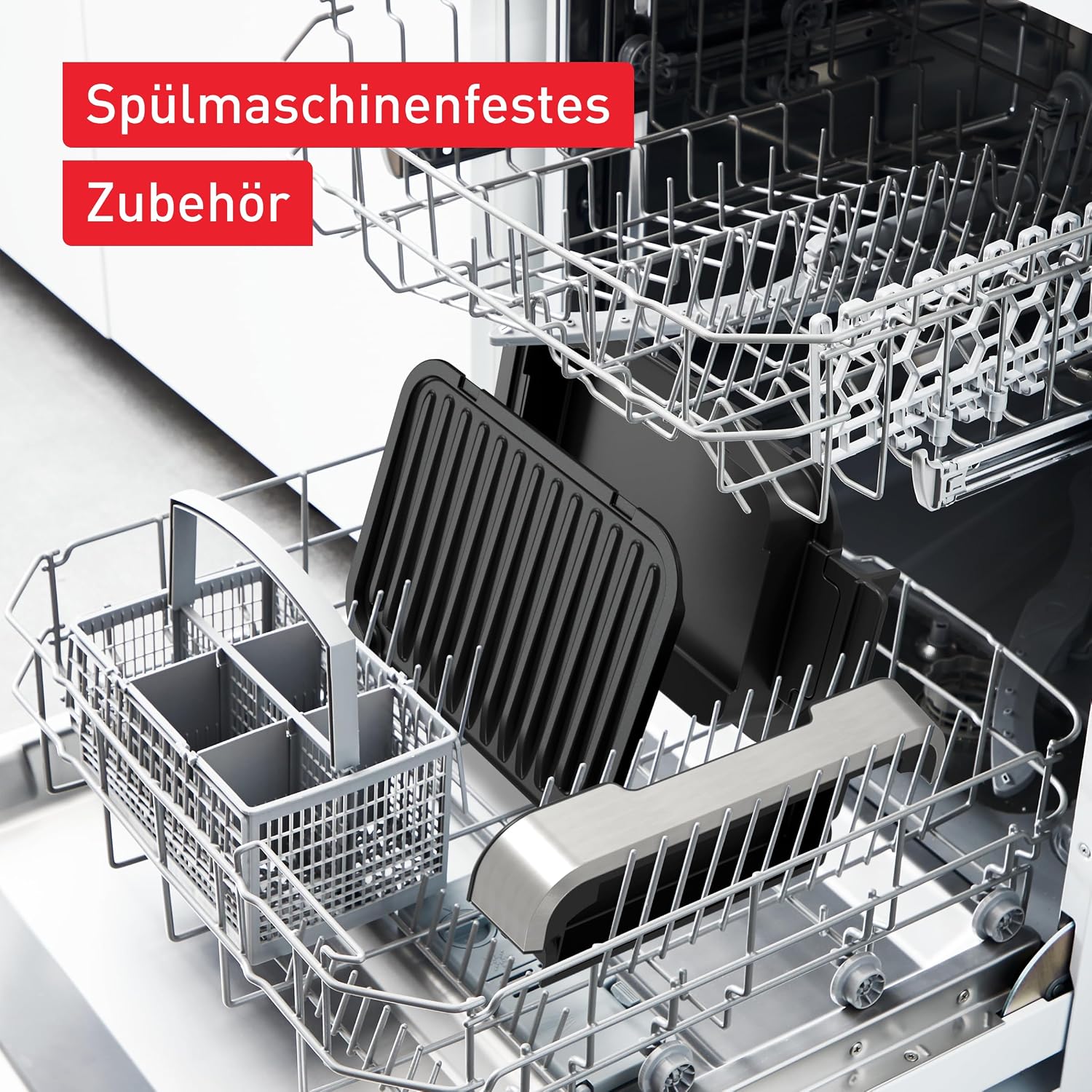 Thumbnail 6 de Tefal OptiGrill 4in1 XL Kontaktgrill mit Backschale – vielseitig, automatisiert und für Tisch oder Ofen