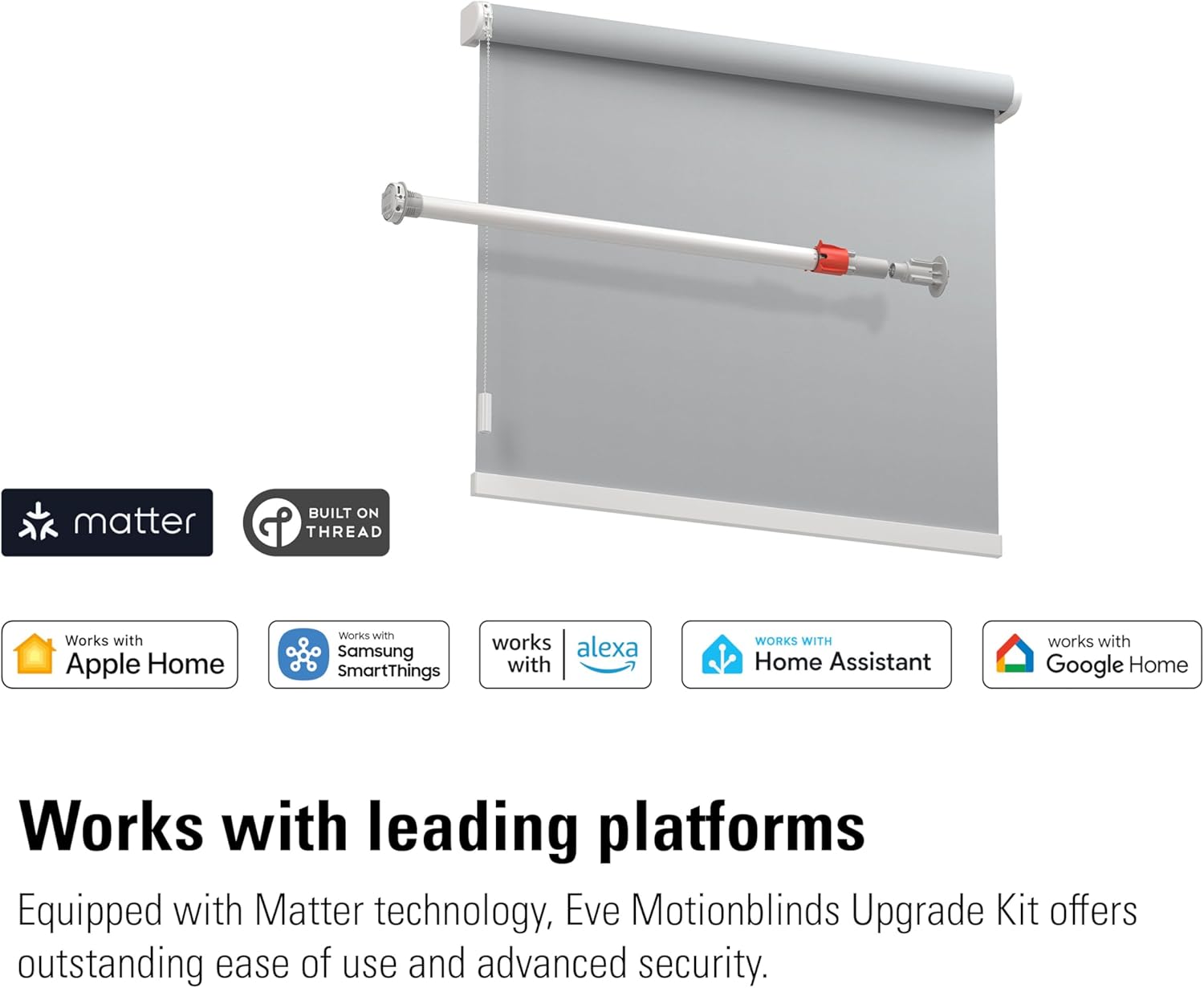 Detalle 2 de EVE Motionblinds Kit para estores 38–51 mm