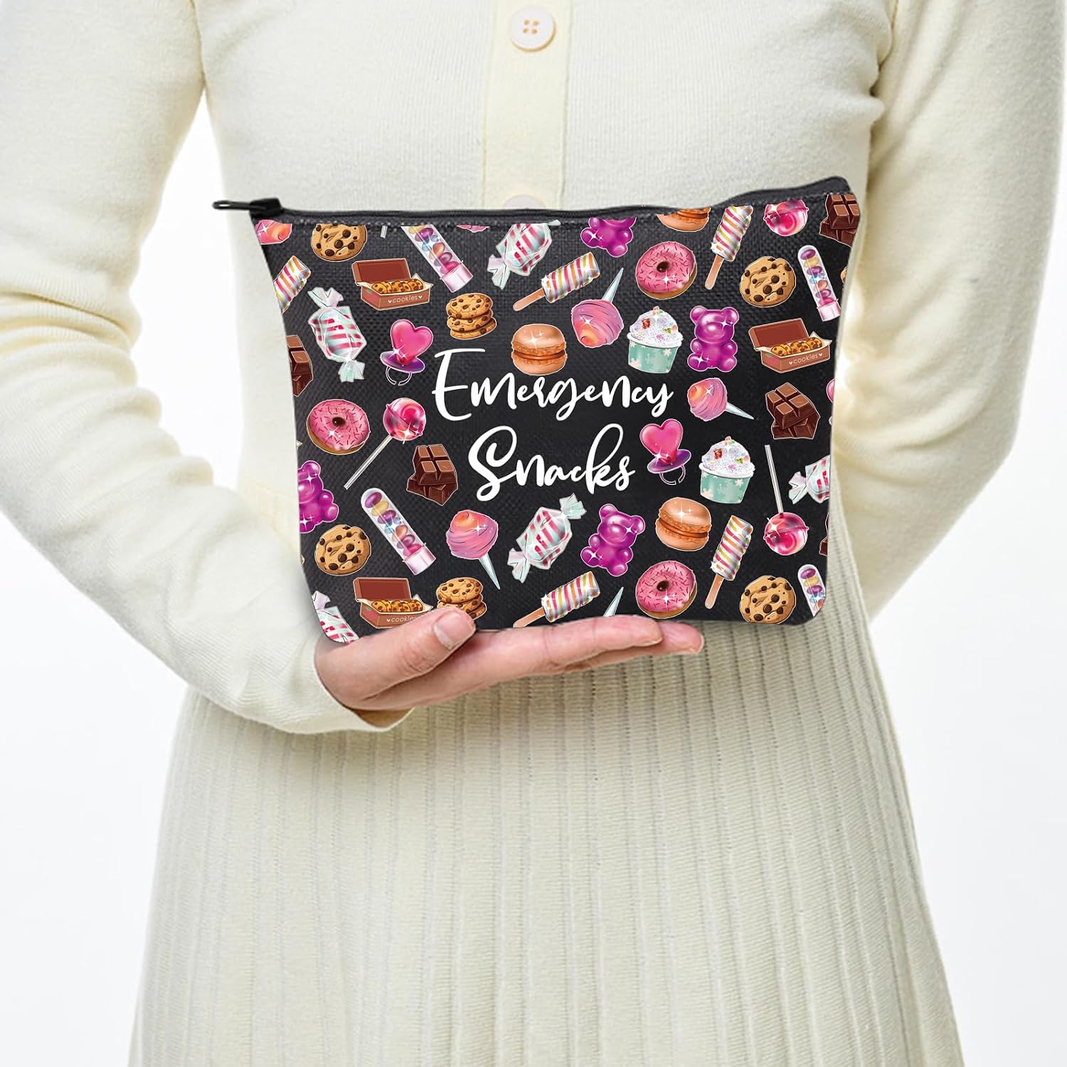 Detalle 2 de JXGZSO Reusable Snack Pouch, Polyester