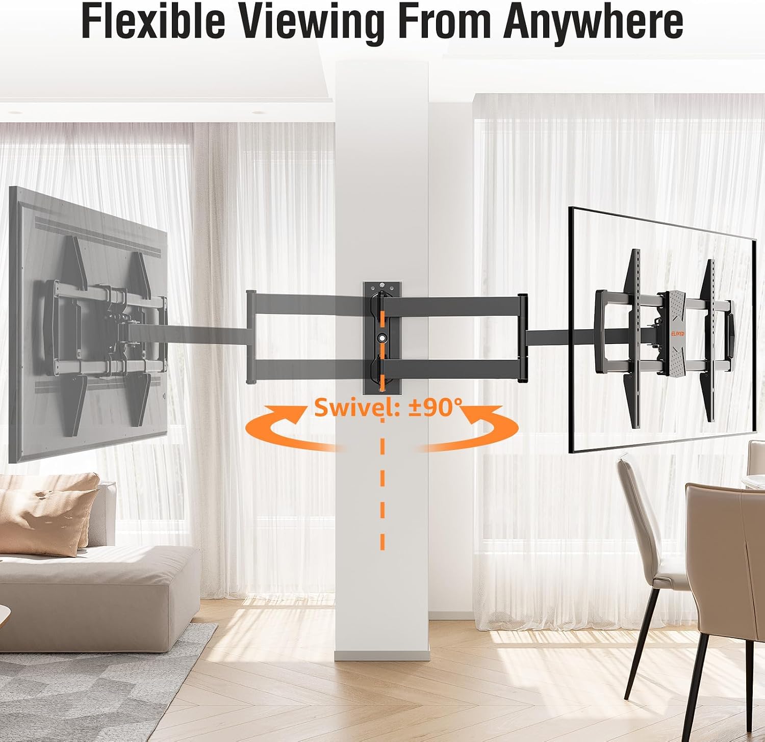 Detalle 1 de TV Wall Mount with 32-Inch Extension