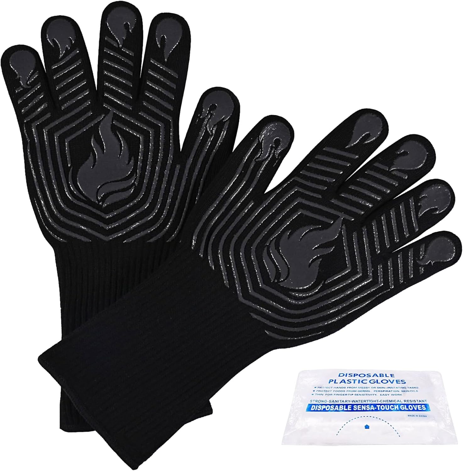 BBQ Gloves 1472°F heat resistant gloves