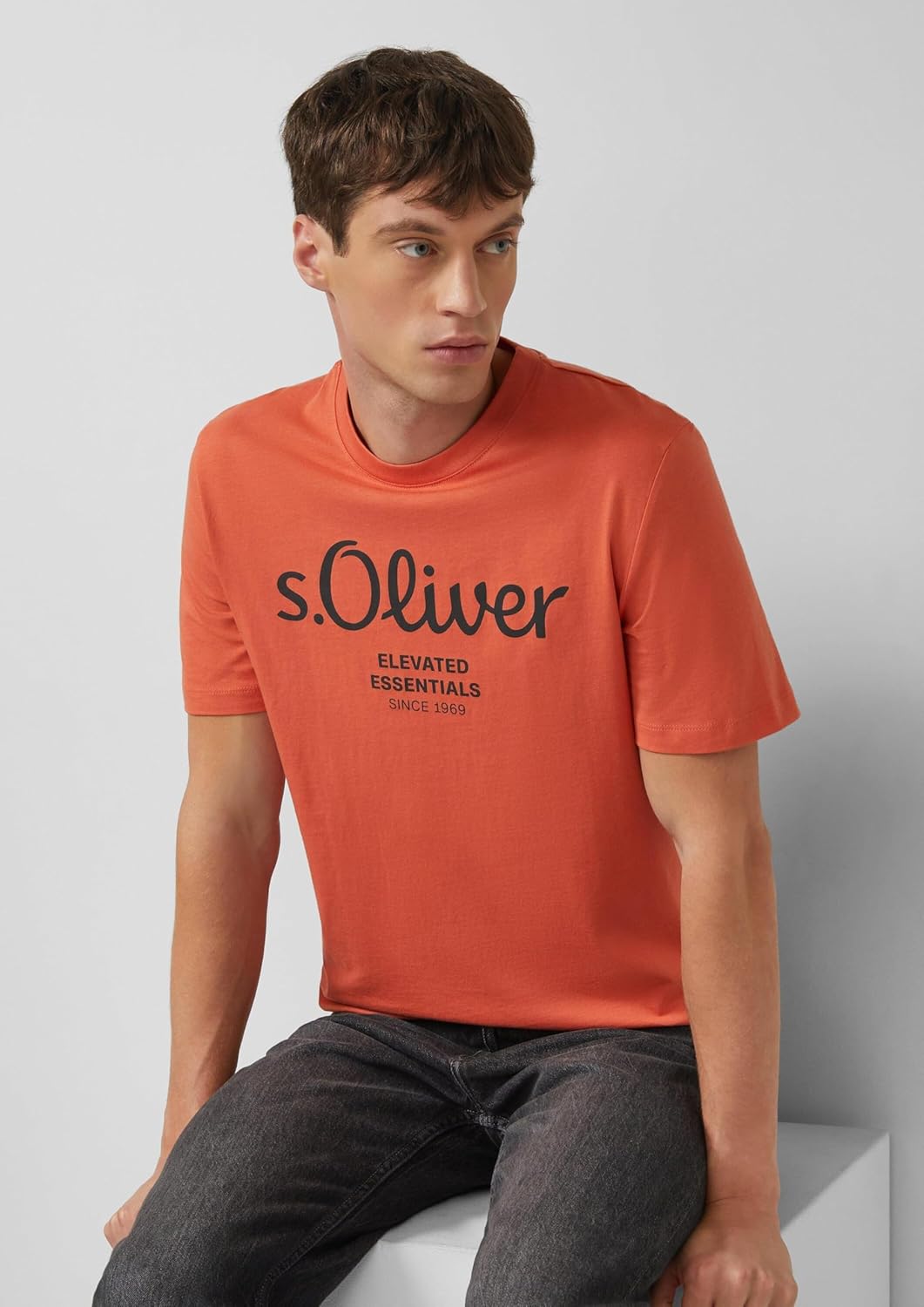 Thumbnail 6 de s.Oliver T-Shirt aus Baumwolle mit Label-Print (Regular Fit) – für den Alltag