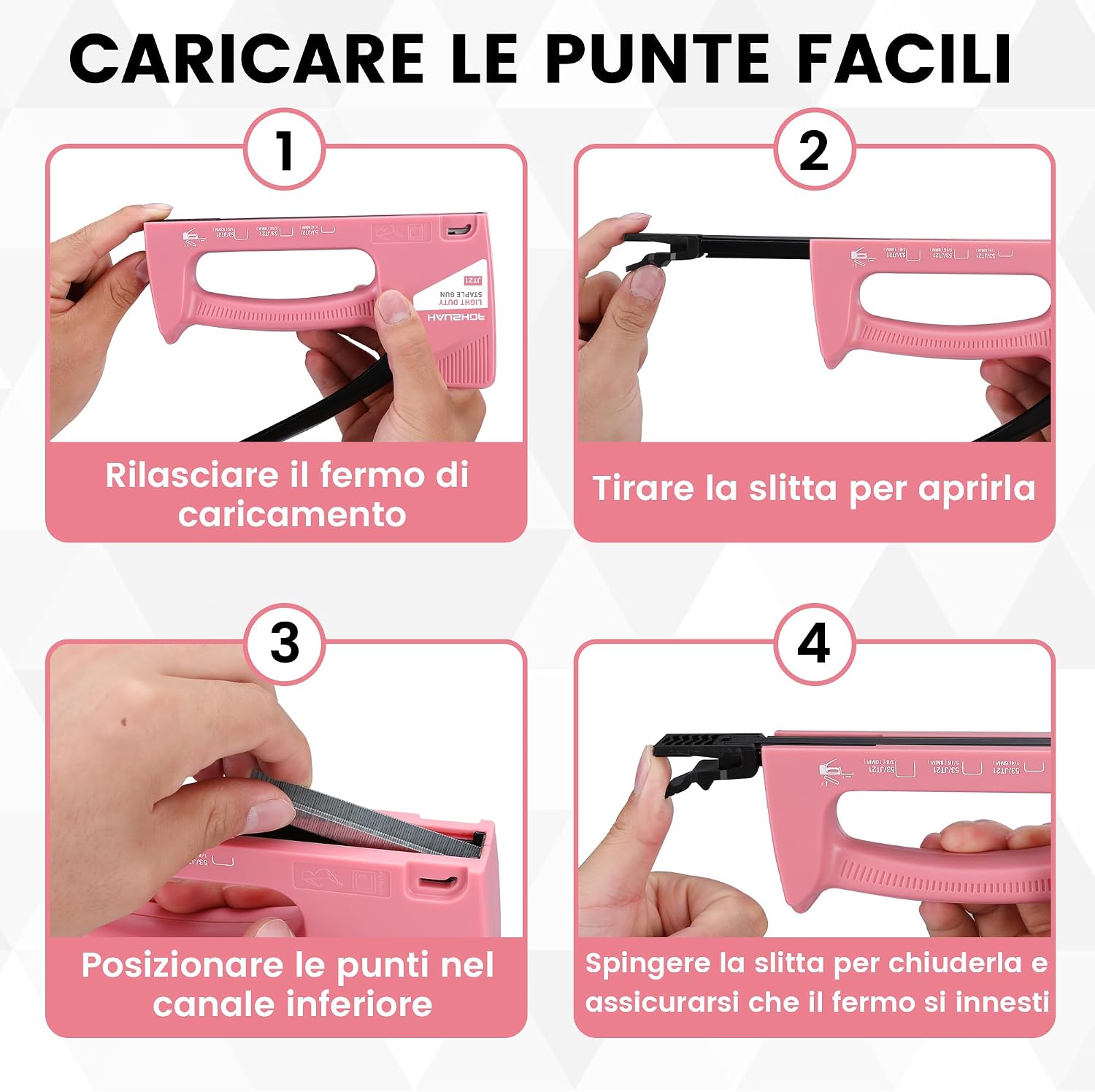 Detalle 2 de HAUSHOF Graffatrice Manuale 18 cm 800 graffette