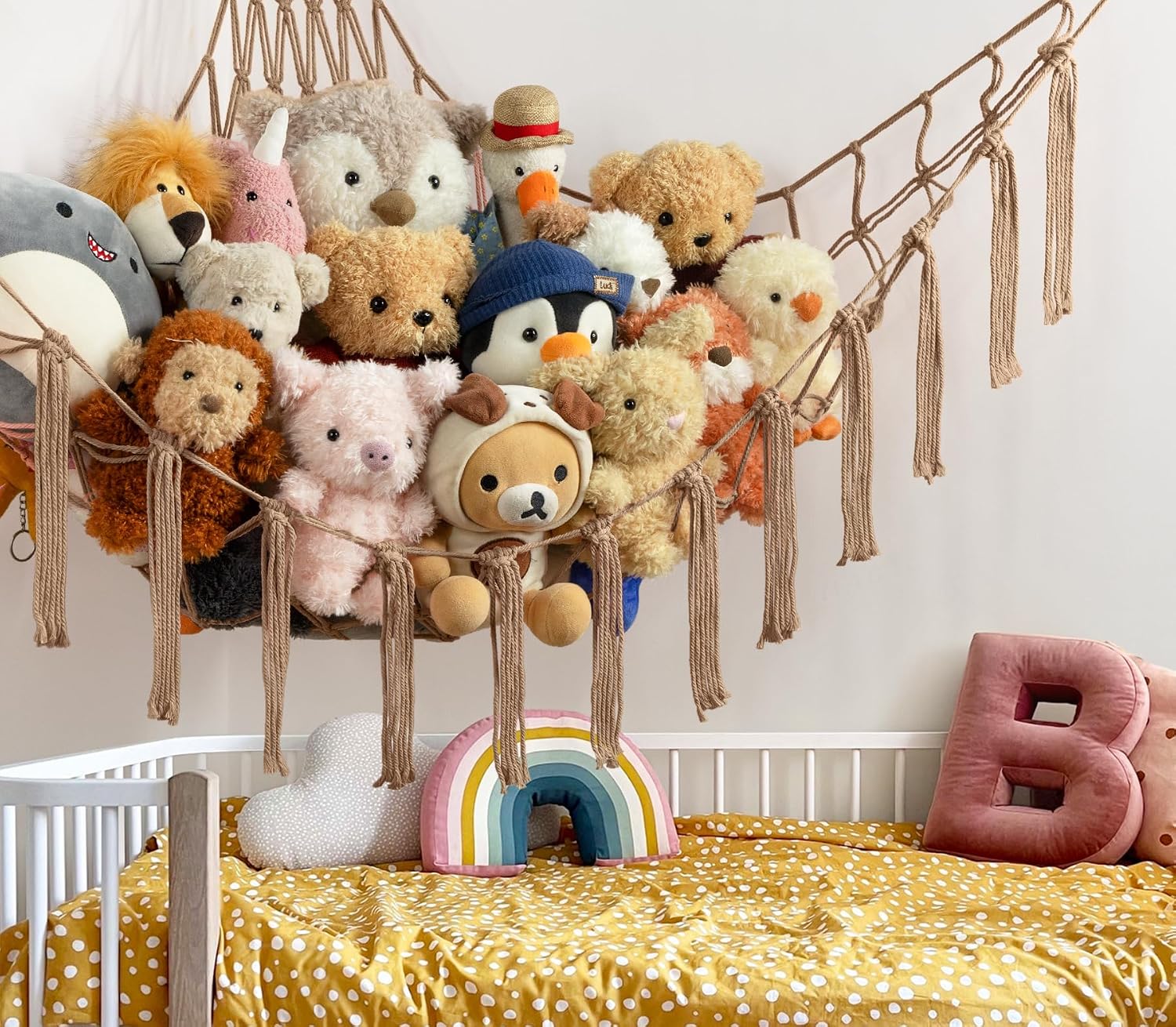 Detalle 2 de mirolam Plush Toy Hammock 65 in