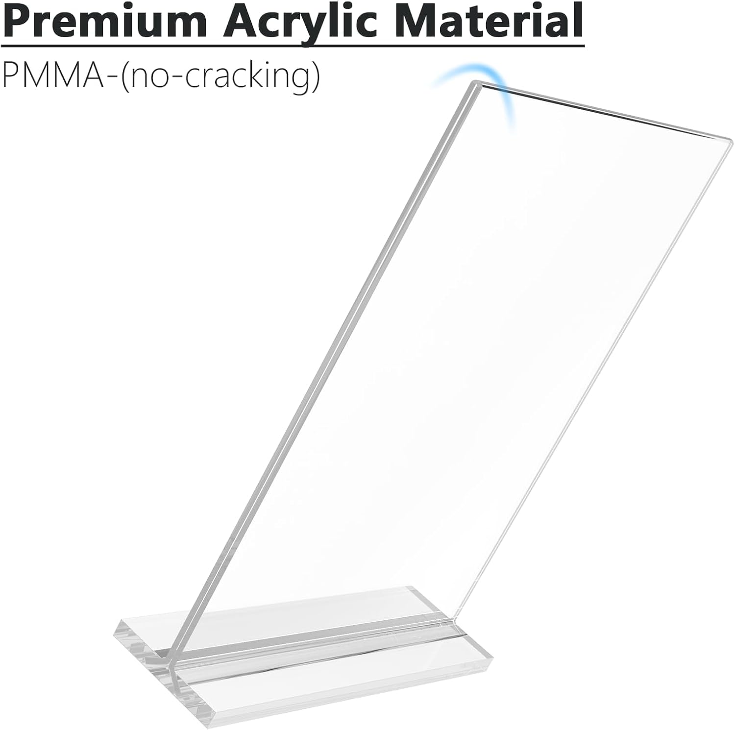 Thumbnail 5 de Flow fire A4 Acrylic Sign Holder 2 Pack