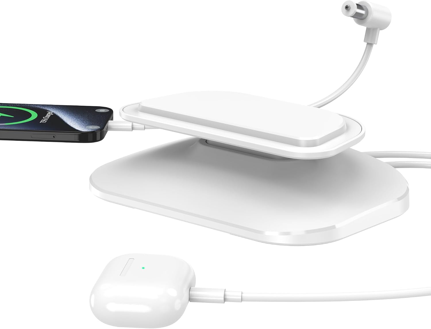 Thumbnail 6 de PlusAccVerstellbarer Ladestation für Show 8 (3.Gen) & Phone – Ständer mit USB-C und USB-A Ladeanschlüssen