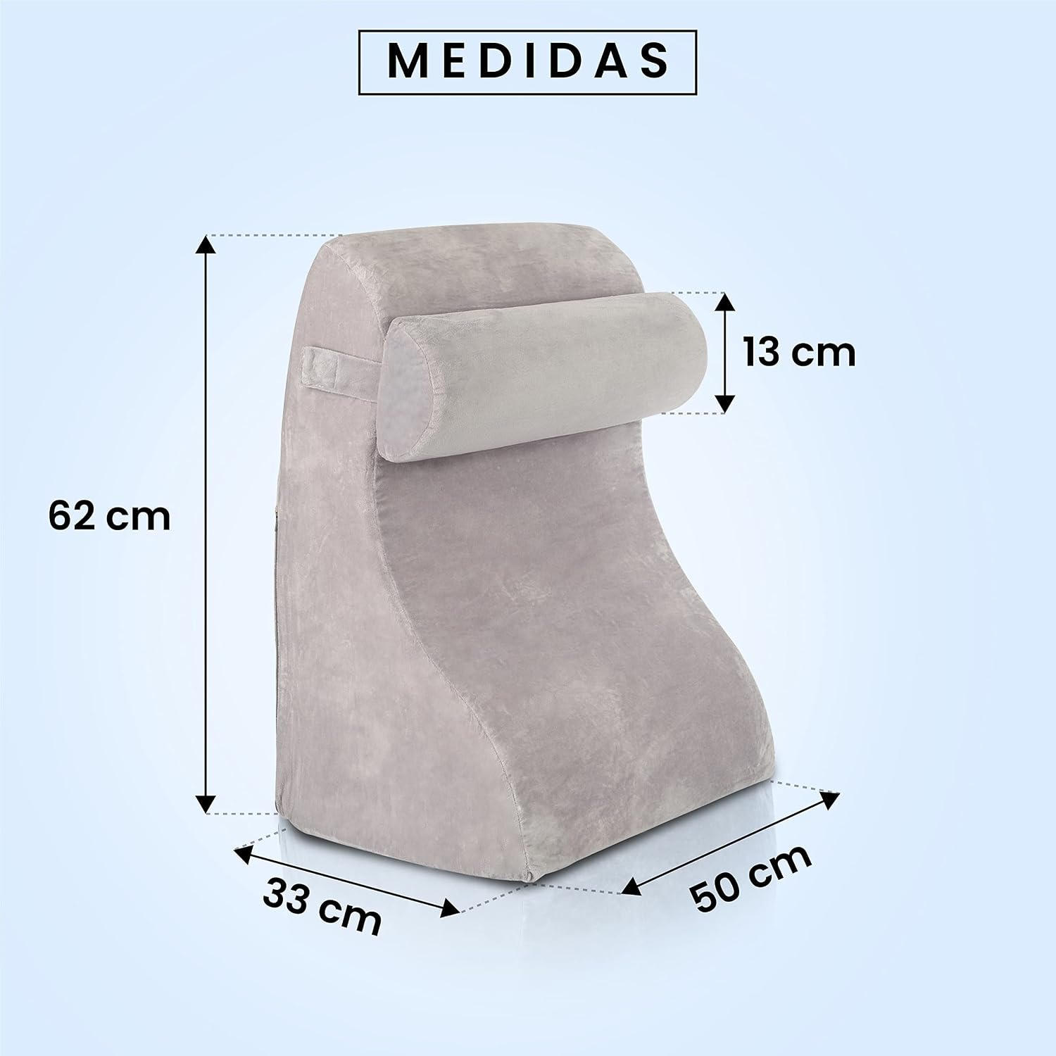 Detalle 2 de Relivy Almohada de Lectura ergonómica