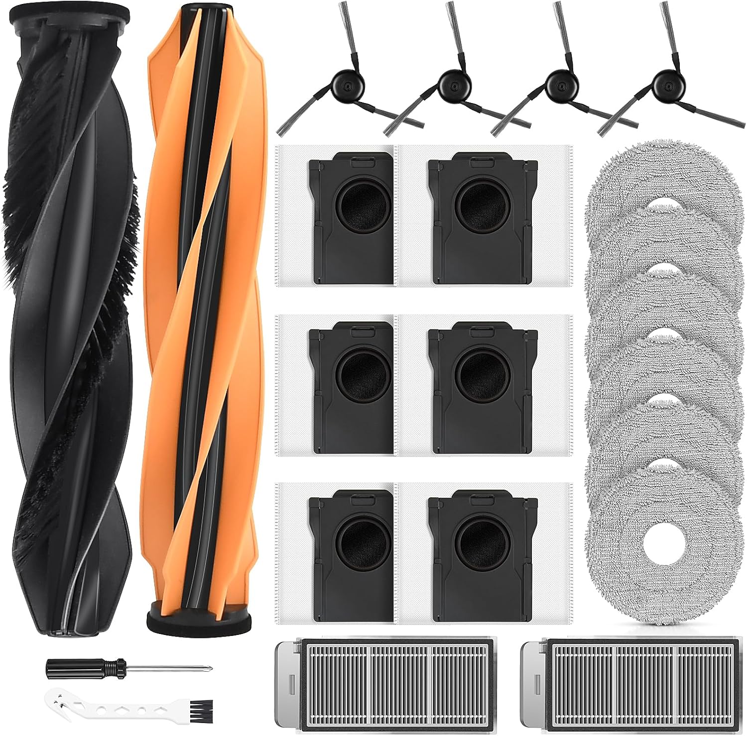 Detalle de Alloytool Zubehör Dreame X50 22 Stück 🧹