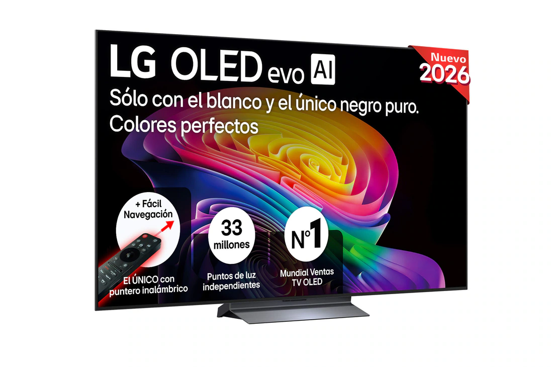 Detalle de LG OLED evo AI C6 77'' (2026) — Smart TV OLED 4K