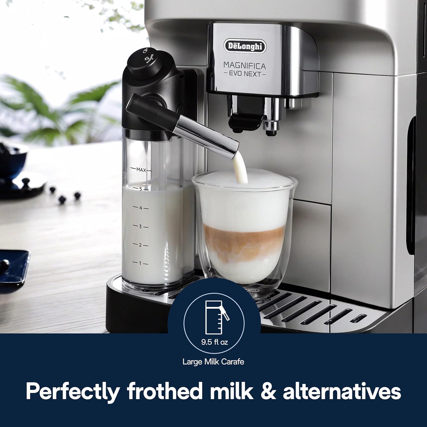 Thumbnail 4 de De'Longhi Magnifica Evo Next: Fully Automatic Espresso Machine with Built-in Grinder