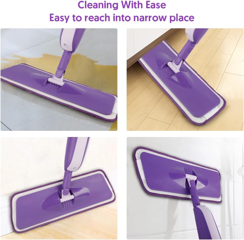 Thumbnail 3 de MEXERRIS Spray Mop for Cleaning Floors — 360° Rotatable Wet & Dry Mop with 3 Reusable Pads and 2 Refill Bottles