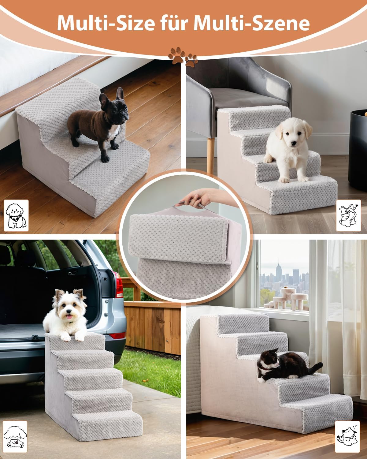 Thumbnail 5 de KSIIA Hundetreppe 33 cm Hoch đŸ