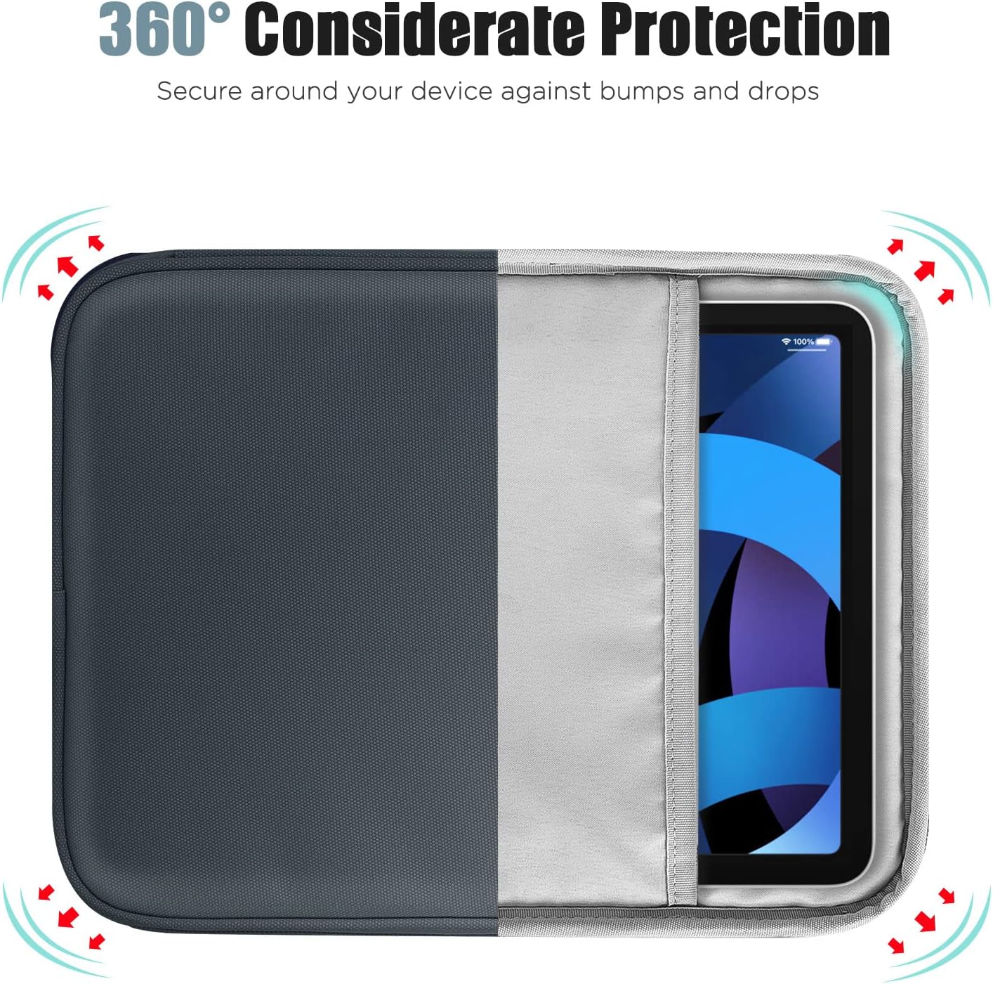 Thumbnail 4 de TiMOVO 9-11" Custodia per Tablet: protezione e organizzazione per iPad 11" A16 2025 e altri 9-11