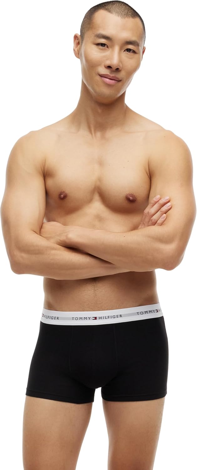 Thumbnail 2 de Tommy Hilfiger Herren 3er Pack Boxershorts Trunks Unterwäsche – klassischer Tragekomfort im Set