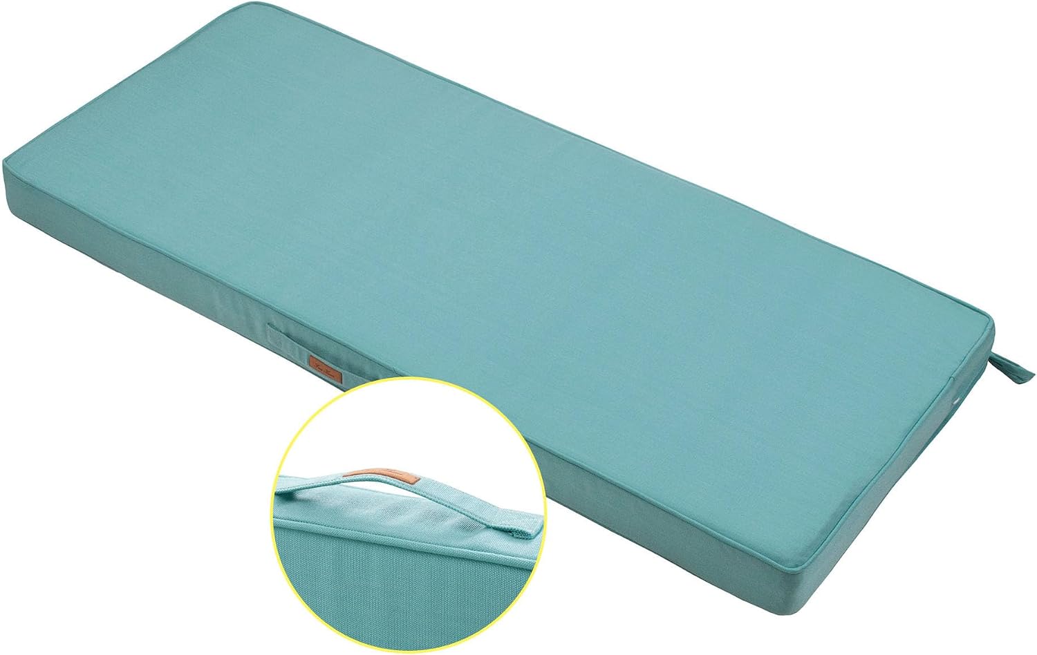 Detalle de FUNHOME Outdoor Bench Cushion, 42 x 18 x 3 Inches