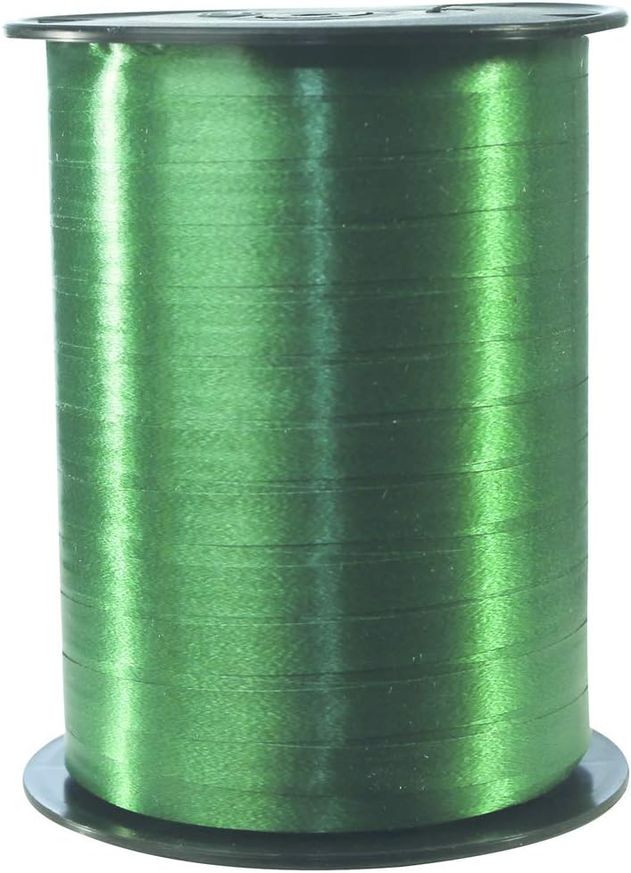 Detalle de Clairefontaine 601775AMZC – Lot de 2 bobines de ruban bolduc lisse Or et Rouge, 500 m x 0,7 cm