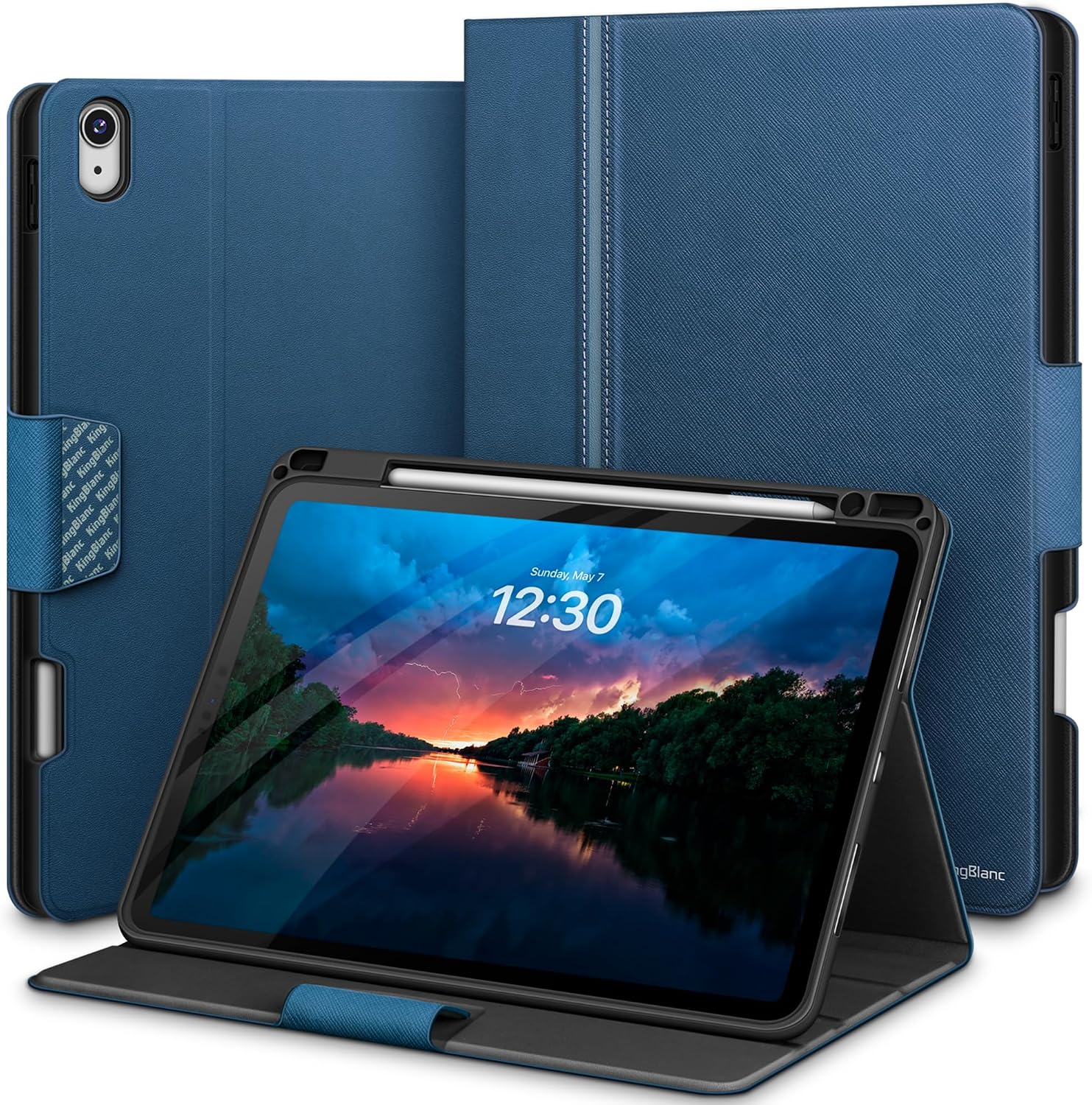 Detalle de KingBlanc Hülle für iPad Air 11 Zoll mit Stifthalter