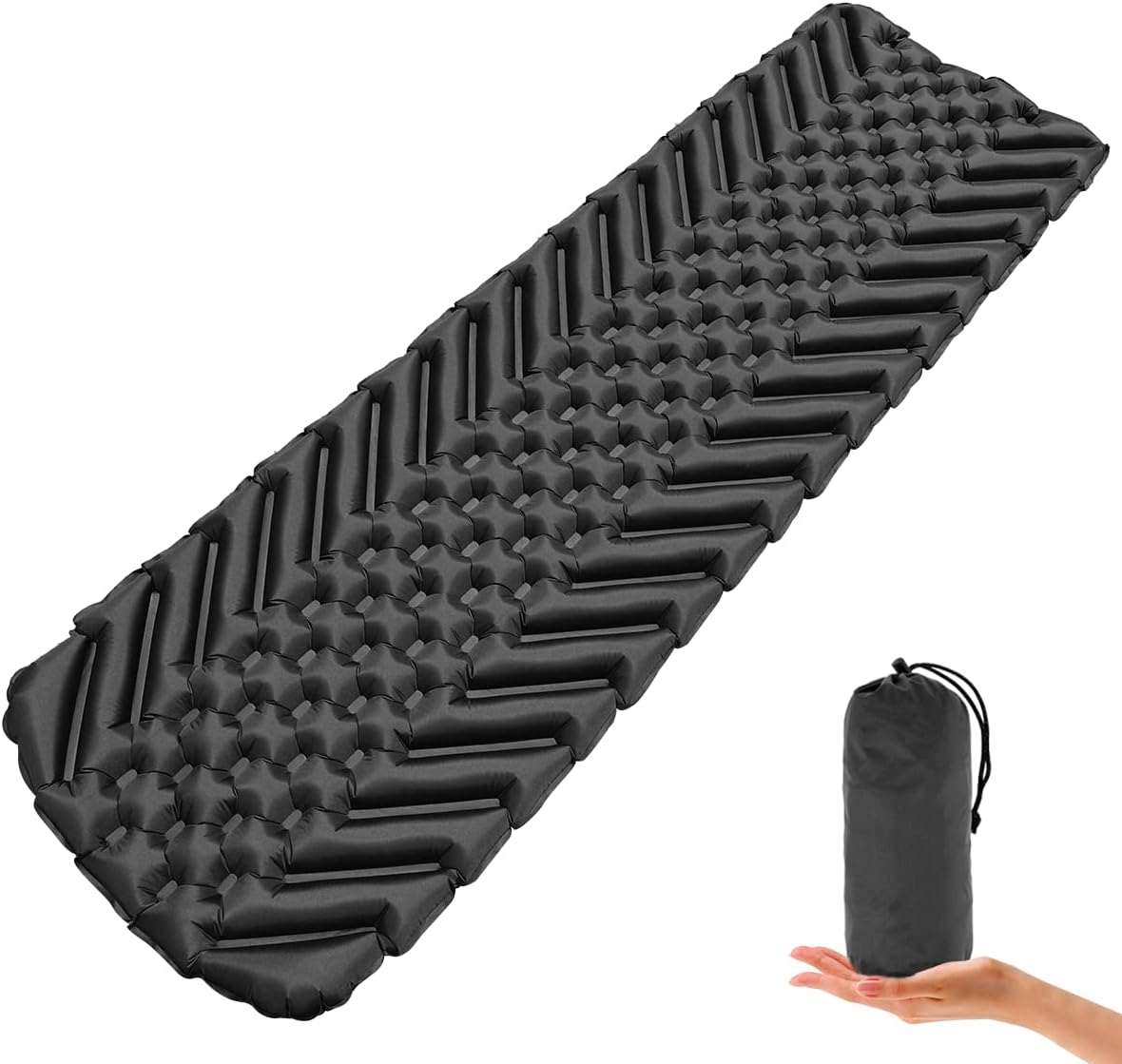 Detalle de Sundom Isomatte Camping Outdoor Ultraleicht – wasserdicht, faltbar, essentials für Outdoor-Abenteuer