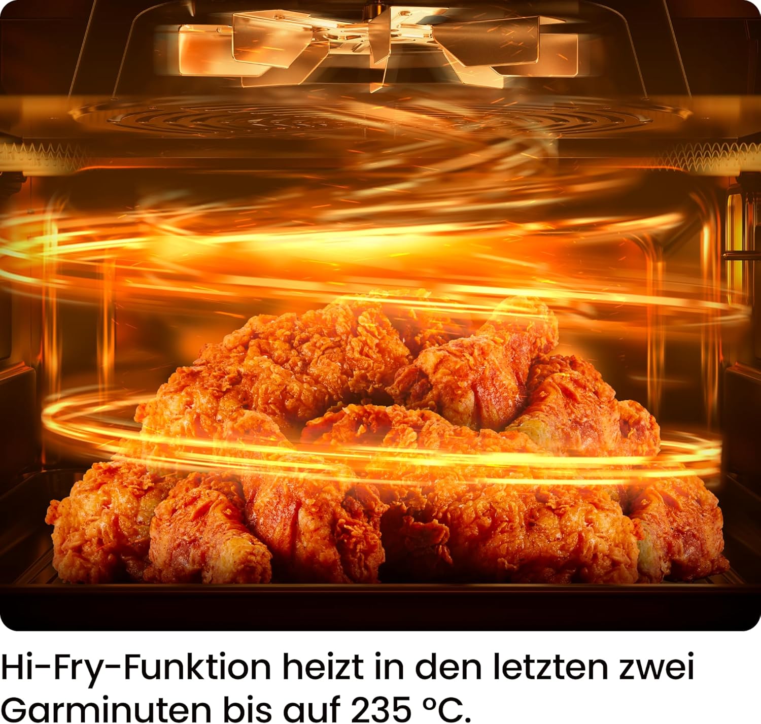 Thumbnail 4 de Chefman Heißluftfritteuse 5,7 L – kompakt, Hi-Fry Technologie, Sichtfenster und Touch Controls