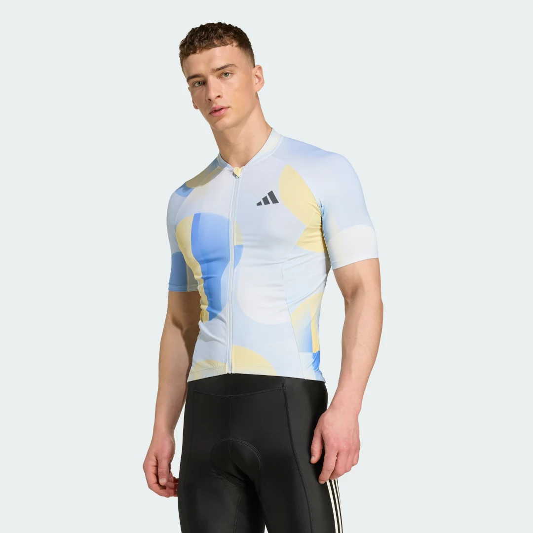 Detalle de Maillot de ciclismo Essentials 3 Stripes Light In Motion de Adidas