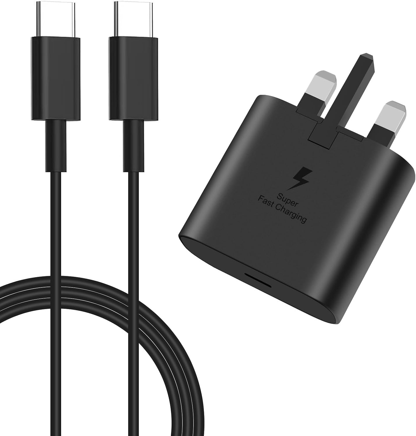 Detalle de Samsung 25W Super Fast Charger 2M cable