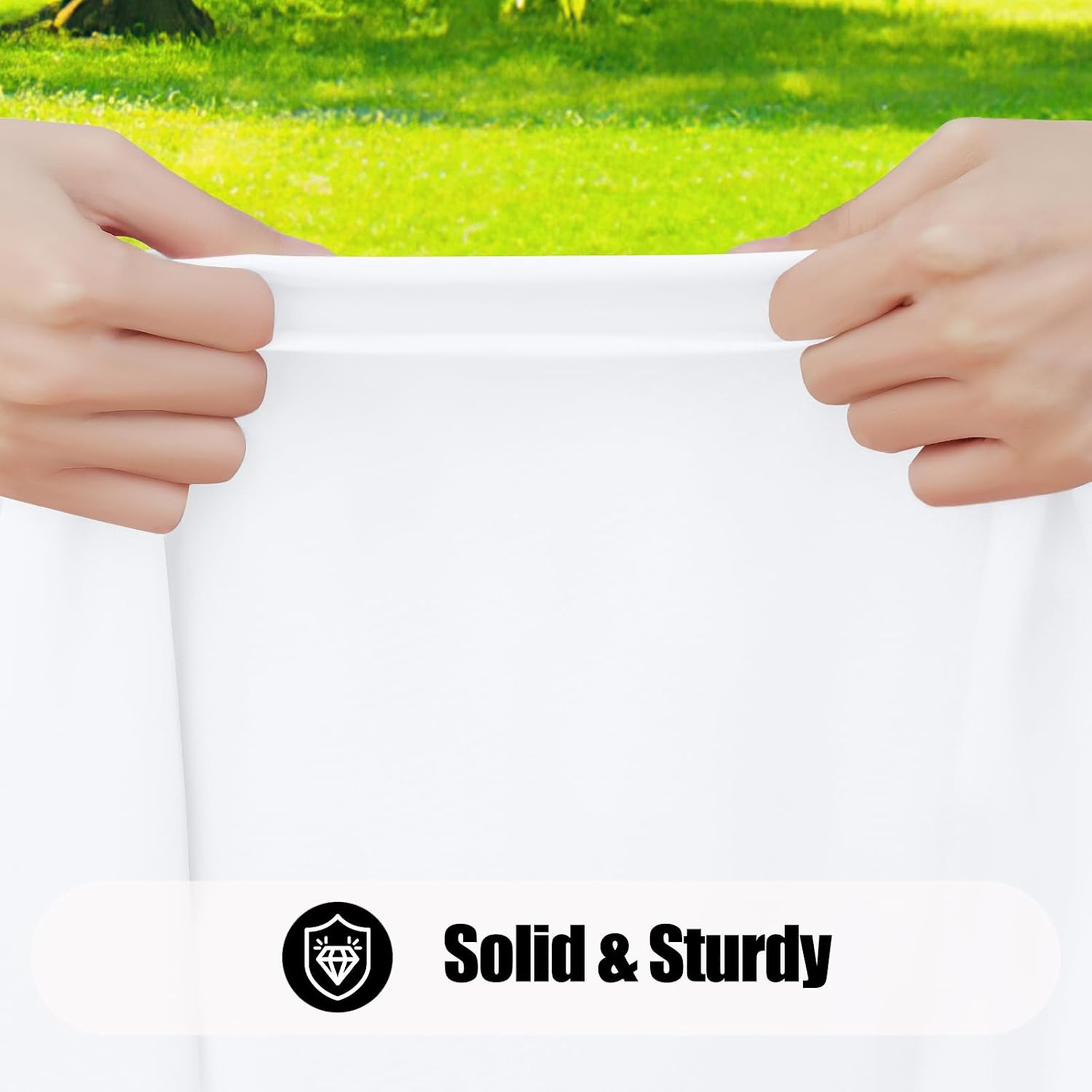 Detalle de Smiry Picnic Table Cloth 30x96, 2 Pack