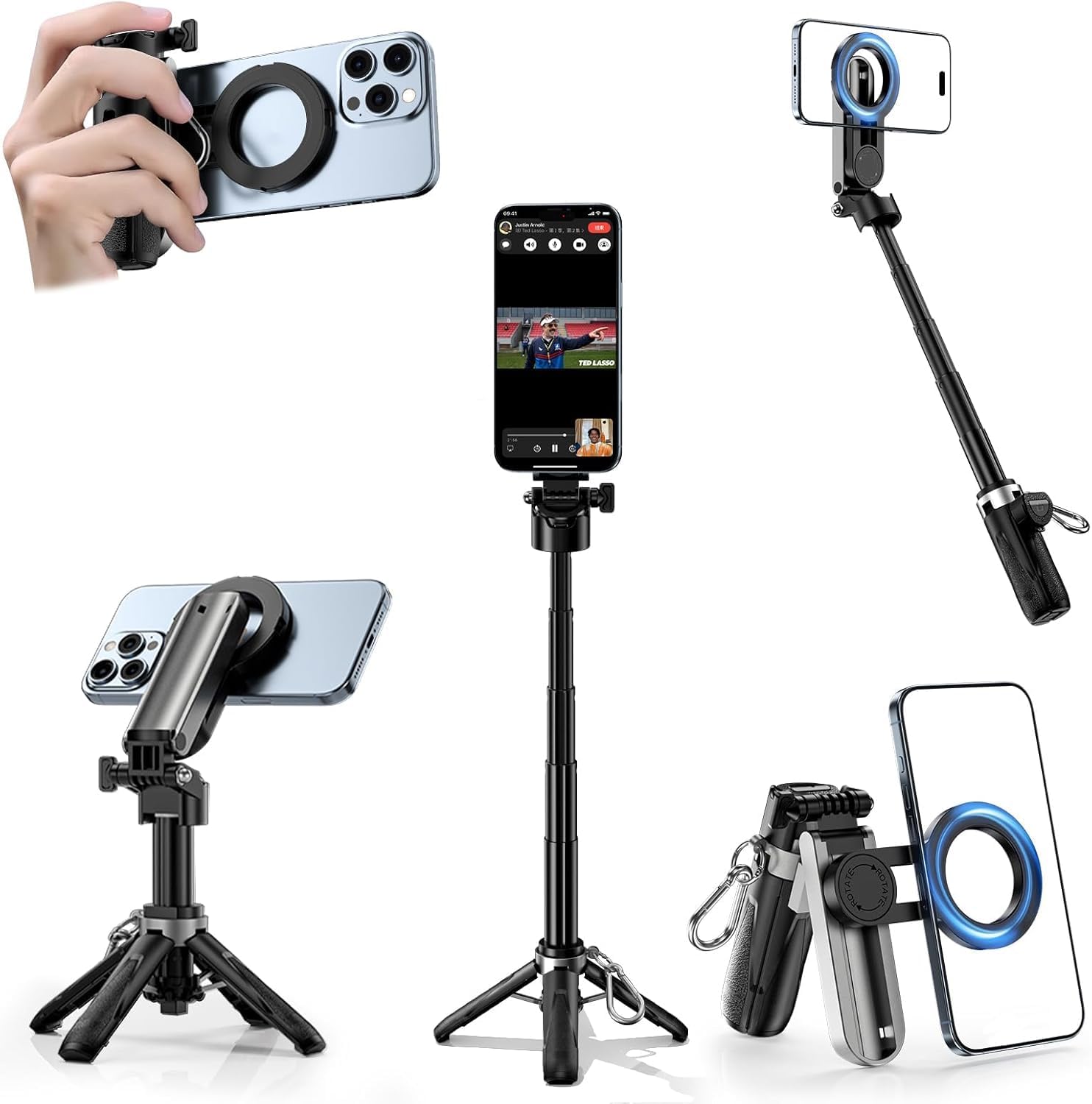 Detalle de CloudValley 4-in-1 Selfie-Stick 11,7 cm