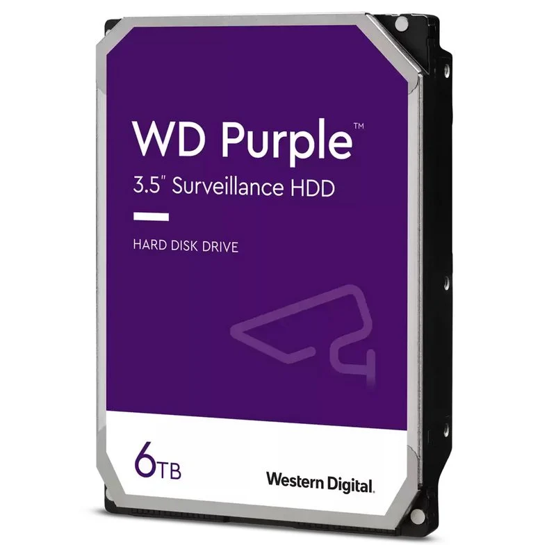 WD Purple 3.5'' 6 TB SATA3: ficha práctica para videovigilancia 24/7