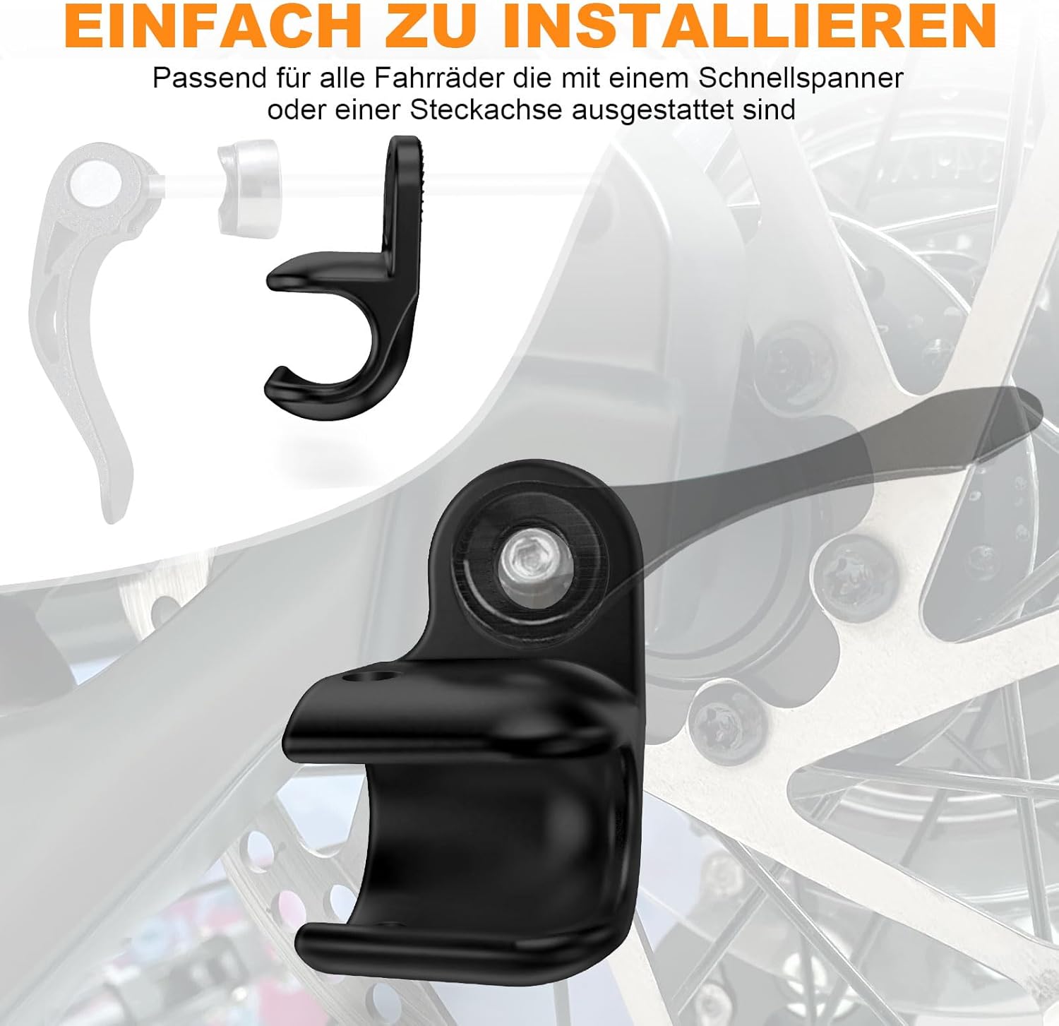 Thumbnail 3 de NICEDACK Fahrradanhänger Kupplung für Thule Chariot – einfache Montage, zuverlässige Verbindung